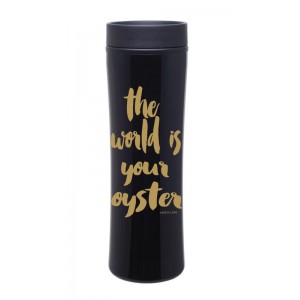 Aspen Lane The World is Your Oyster 16 oz. Stainless Steel Water Bottle ASPN1005